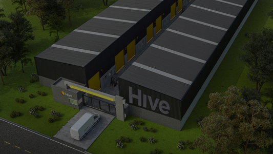 Industrial hive